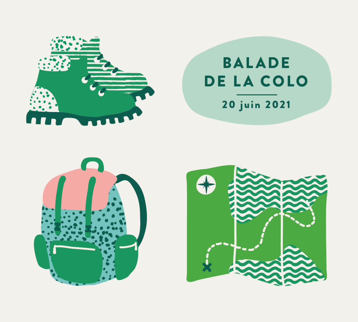 marche de la colo le 20 juin 2021